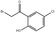 2-BROMO-5'-CHLORO-2'-HYDROXYACETOPHENONE Struktur