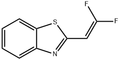 Benzothiazole, 2-(2,2-difluoroethenyl)- (9CI) Struktur