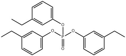 tris(3-ethylphenyl) phosphate  Struktur