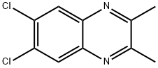 2,3-二甲基-6,7-二氯喹喔啉,52736-71-7,结构式