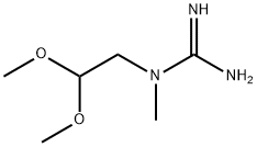 2-Azabutane, N-amidino-4,4-dimethoxy- Struktur