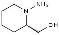 2-Piperidinemethanol,1-amino-,(2S)-(9CI) 结构式