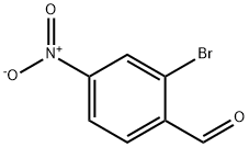 2-溴-4-硝基苯甲醛,5274-71-5,结构式