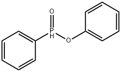 フェニルホスフィン酸フェニル 化学構造式
