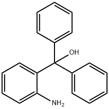 (2-氨基苯基)-二(苯基)甲醇,52744-72-6,结构式