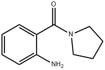 (2-氨基苯基)(吡咯烷-1-基)甲酮 结构式
