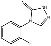 4-(2-氟苯基)-4H-1,2,4-三唑-3-硫醇, 52747-56-5, 结构式