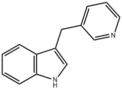 3-吡啶-3-基甲基-1H-吲哚,5275-04-7,结构式