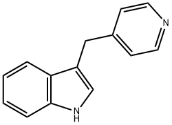 3-(4-吡啶基甲基)-1H-吲哚, 5275-07-0, 结构式