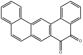 5,6-Dihydrodibenz[a,j]anthracene-5,6-dione 结构式
