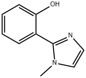 2-(1-甲基-1H-咪唑)-2-苯酚, 52755-94-9, 结构式