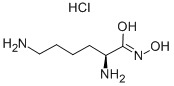 AMINO ACID HYDROXAMATES L-LYSINE HYDROXAMATE HYDROCHLORIDE Structure