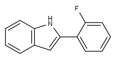 2-(2-FLUOROPHENYL)-1H-INDOLE Structure