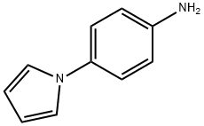 4-(1H-ピロール-1-イル)アニリン 化学構造式