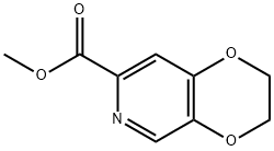 2,3-Dihydro-[1,4]dioxino[2,3-c]pyridine-7-carboxylic acid methyl ester Structure