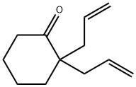 2,2-ジアリルシクロヘキサノン 化学構造式