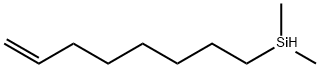 7-OCTENYLDIMETHYLSILANE Structure