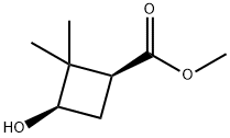 Cyclobutanecarboxylic acid, 3-hydroxy-2,2-dimethyl-, methyl ester, (1S,3R)- (9CI)|Cyclobutanecarboxylic acid, 3-hydroxy-2,2-dimethyl-, methyl ester, (1S,3R)- (9CI)