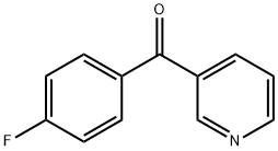 3-(4-フルオロベンゾイル)ピリジン 化学構造式