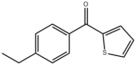 4-ethylphenyl 2-thienyl ketone  Structure