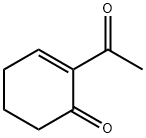 2-Acetyl-2-cyclohexen-1-one 结构式