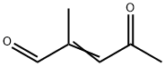 2-Pentenal, 2-methyl-4-oxo- (9CI) Structure