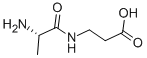 L-丙氨酰-BETA-丙氨酸,52788-02-0,结构式