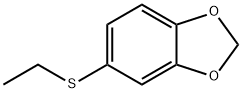 1,3-Benzodioxole, 5-(ethylthio)- Structure