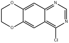 4-クロロ-6,7-ジメチレンジオキシキナゾリン 化学構造式