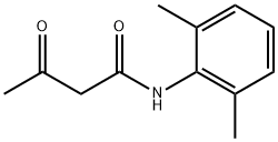 N-(2,6-ジメチルフェニル)-3-オキソブタンアミド 化学構造式