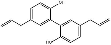 厚朴酚,528-43-8,结构式