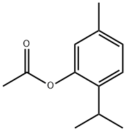 乙酸瑞香[草]酯, 528-79-0, 结构式