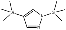 1,4-Bis(trimethylsilyl)-1H-pyrazole,52805-95-5,结构式