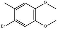 1,2-二甲氧基-4-溴-5-甲基苯, 52806-46-9, 结构式