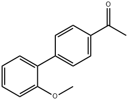 1-[4-(2-甲氧基苯基)苯基]乙-1-酮 结构式