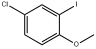 4-クロロ-2-ヨードアニソール 化学構造式