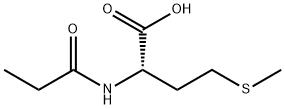 4-(甲基硫烷基)-2-丙酰胺基丁酸, 52811-70-8, 结构式