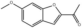 1-(6-メトキシ-2-ベンゾフラニル)エタノン 化学構造式