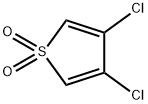 3,4-dichlorothiophene 1,1-dioxide Struktur