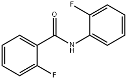 2-氟-N-(2-氟苯基)苯甲酰胺, 52833-64-4, 结构式