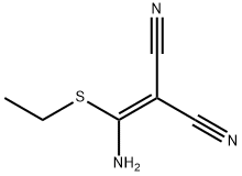 Propanedinitrile,  [amino(ethylthio)methylene]-  (9CI) Structure