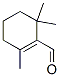 2,6,6-trimethylcyclohexenecarbaldehyde 化学構造式