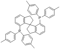 (R)-(+)-7,7'-BIS[DI(4-METHYLPHENYL)PHOSPHINO]-2,2',3,3'-TETRAHYDRO-1,1'-SPIROBIINDANE Struktur