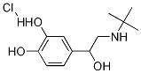 dl-N-tert-Butylnorepinephrine Hydrochloride Structure