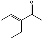 3-Penten-2-one, 3-ethyl-, (E)- (9CI) Structure