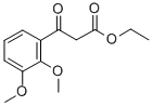 3-(2,3-DIMETHOXY-PHENYL)-3-OXO-PROPIONIC ACID ETHYL ESTER Struktur