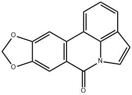 hippadine, 52886-06-3, 结构式