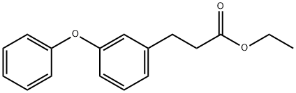 3-(3-PHENOXY-PHENYL)-PROPIONIC ACID ETHYL ESTER,52888-69-4,结构式
