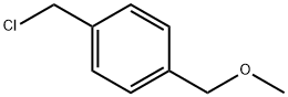 4-(methoxymethyl)benzyl chloride 化学構造式