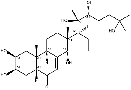 Hydroxyecdysone Structure